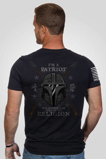 Nine Line My religion shirt in black